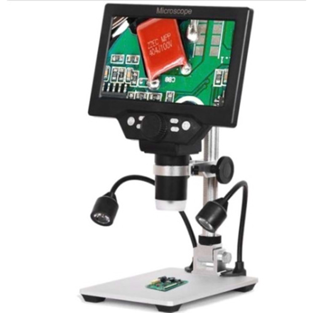 AOB G1200 Plus+ Renkli Ekranlı Dijital Mikroskop 1200X